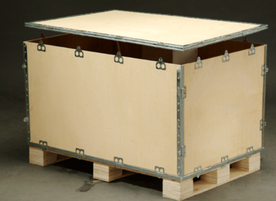 出口钢边木箱 出口钢边木箱